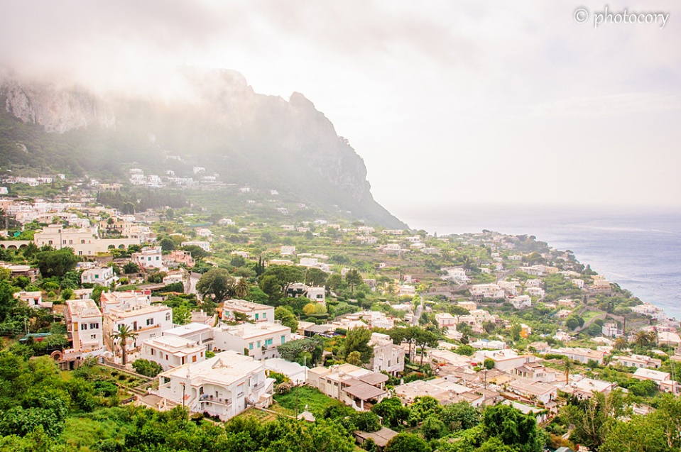 View over Capri