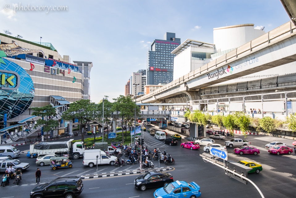 traffic bangkok